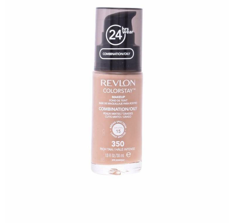 Revlon Foundation ColorStay Makeup 30ml - 350 Rich Tan Mischhaut/ Ölige Haut von Revlon
