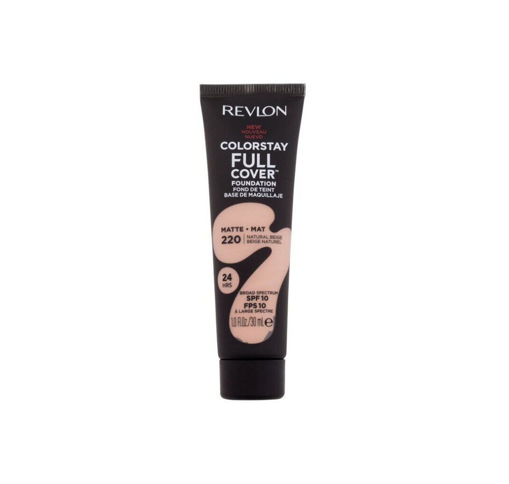 Revlon Foundation Colorstay Full Cover Foundation 220-Natural Beige 30ml Revlon Foundation Colorstay Full Cover Foundation 220-Natural Beige 30ml von Revlon