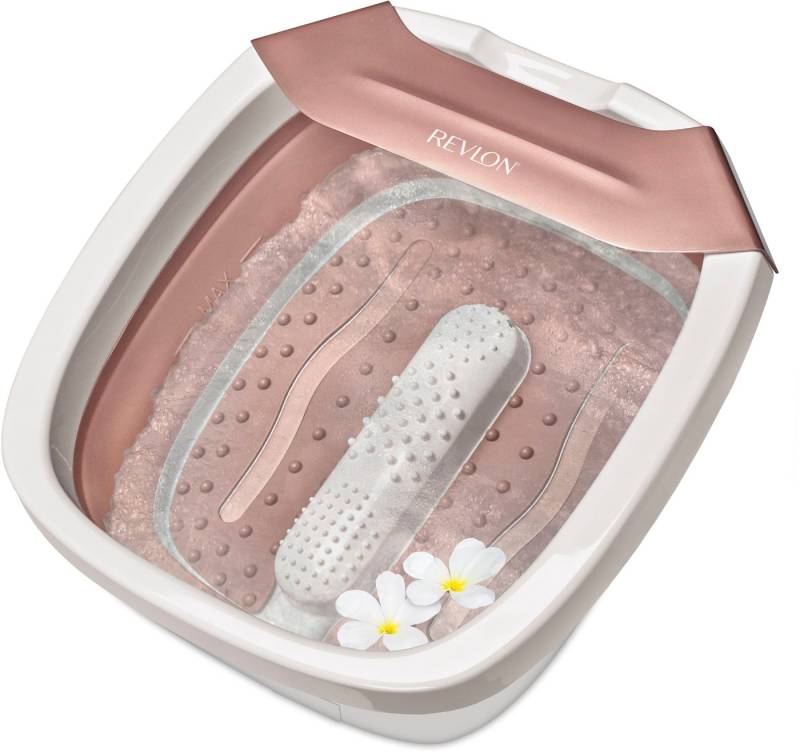 Revlon Fußbad RVFB7034E, Ultimatives Premium-Fußbad, faltbar und kompakt, einfach zu verstauen von Revlon