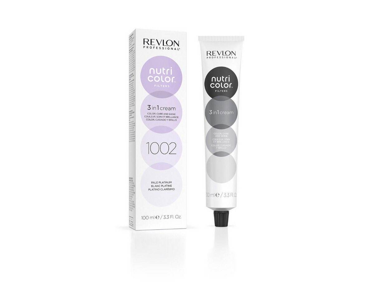 Revlon Haarfarbe Revlon Nutri Color Filters 1002 Pale Platinum 100ml von Revlon