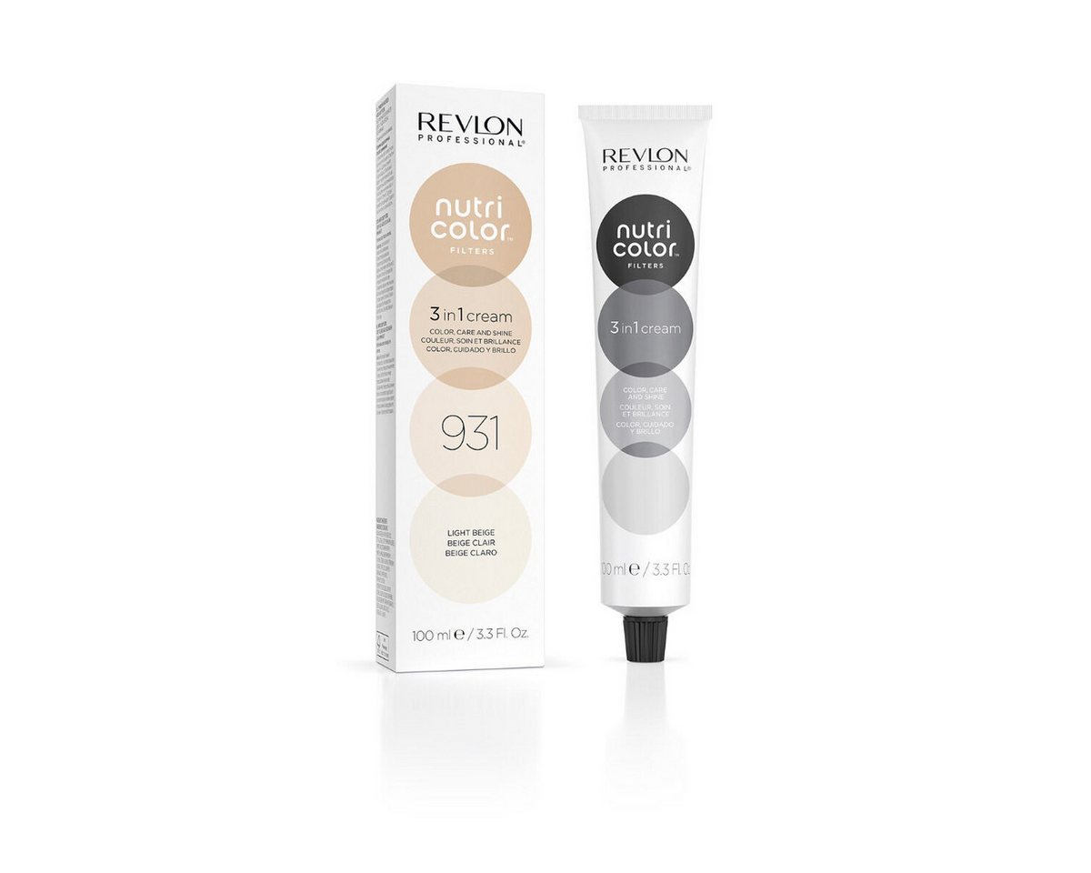 Revlon Haarfarbe Revlon Nutri Color Filters 931 Light Beige 100ml von Revlon