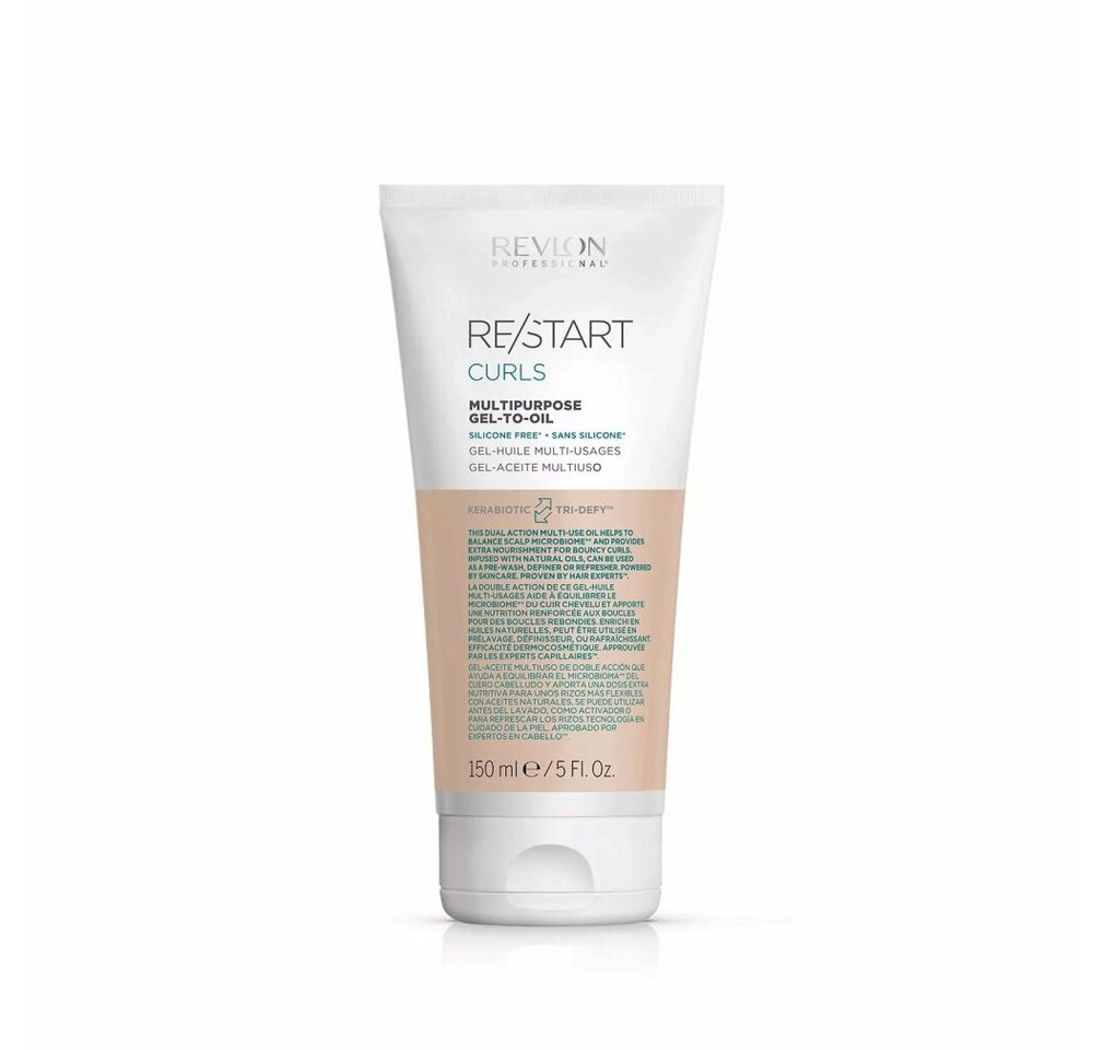 Revlon Haarpflege-Set Re-Start Curls Multipurpose Gel to Oil 150ml von Revlon
