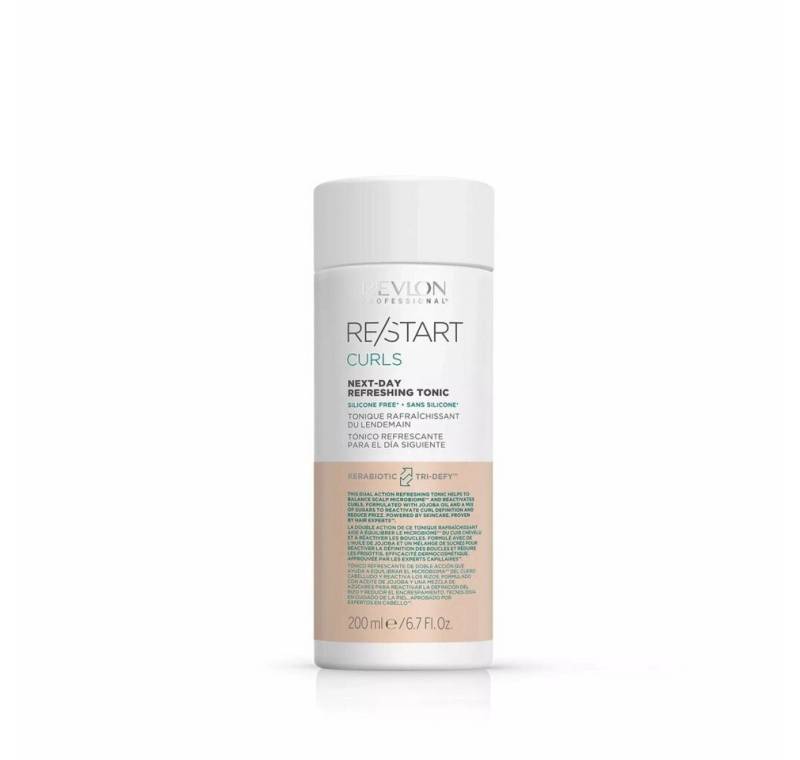 Revlon Haarpflege-Set Re-Start Curls Next-Day Refreshing Tonic 200ml von Revlon