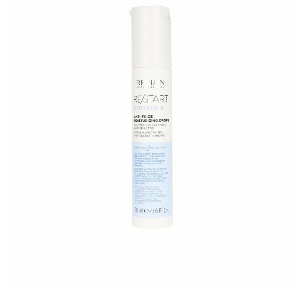 Revlon Haarserum Re-Start Hydration Anti-Frizz Moisturizing Drops 50ml Revlon Haarserum Re-Start Hydration Anti-Frizz Moisturizing Drops 50ml von Revlon