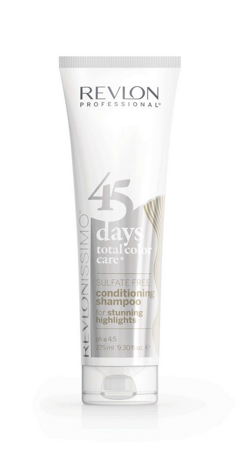 Revlon Haarshampoo Revlon Revlonissimo 45 Days shampoo Stunning Highlights 275ml von Revlon