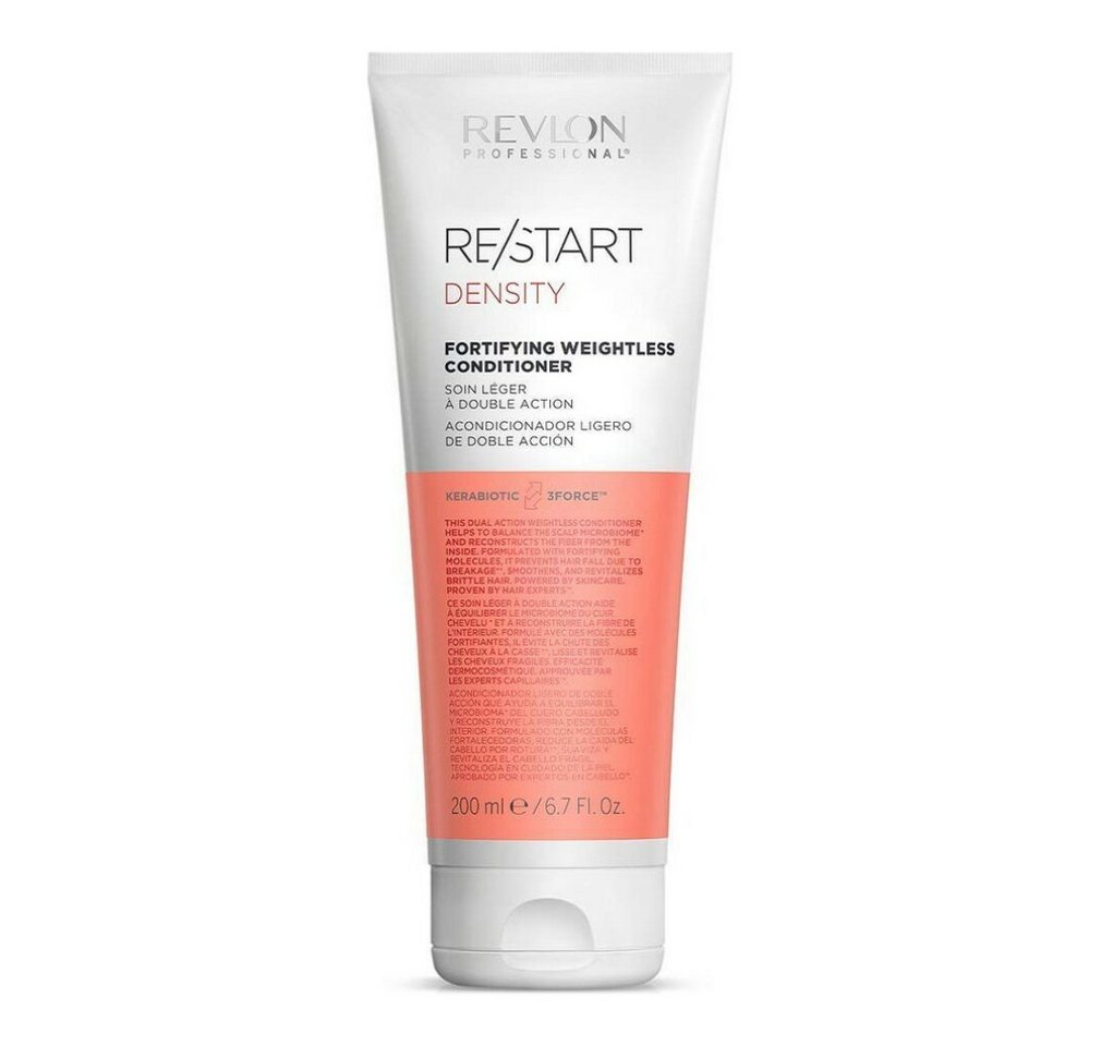 Revlon Haarspülung Re-Start Density Fortifying Weightless Conditioner 200ml Revlon Haarspülung Re-Start Density Fortifying Weightless Conditioner 200ml von Revlon