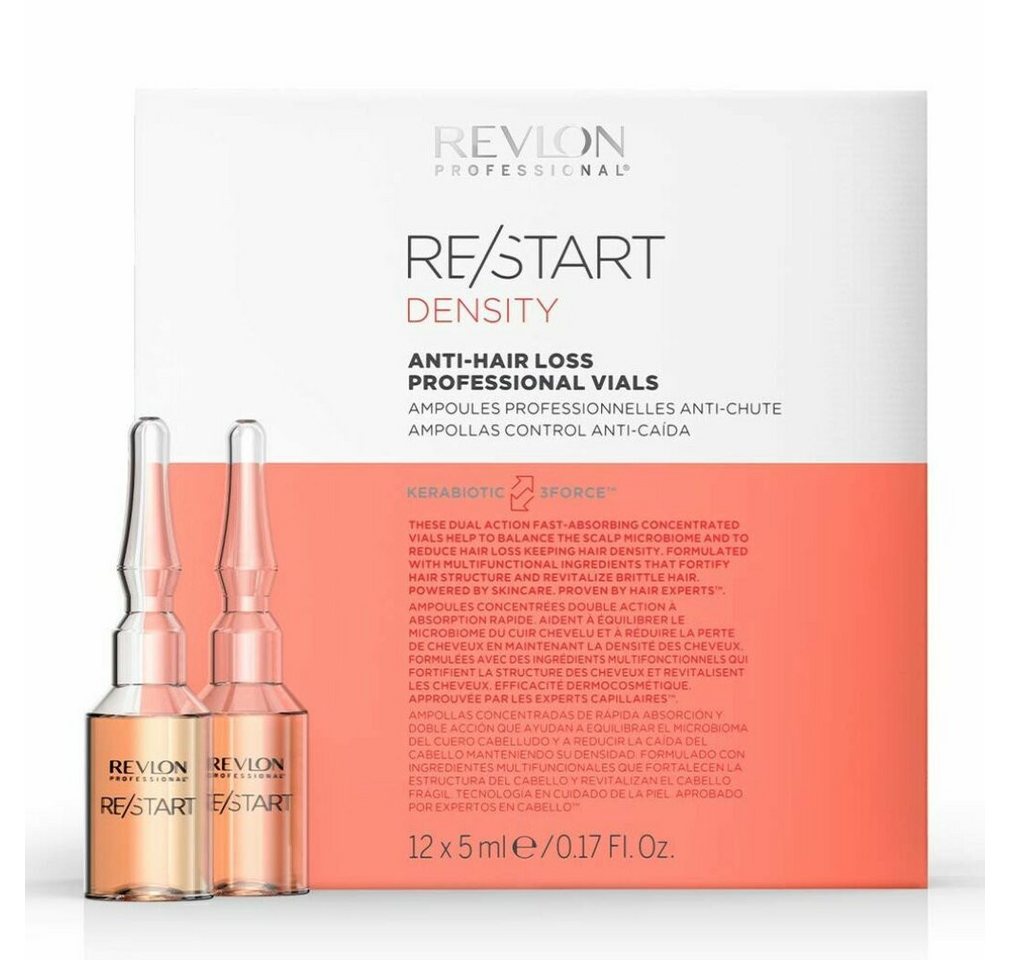 Revlon Haartonikum Re-Start Density Anti Hair Loss Ampoules 12 X 5ml Revlon Haartonikum Re-Start Density Anti Hair Loss Ampoules 12 X 5ml von Revlon