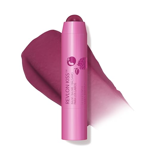 Revlon Kiss Lip Balm Crayon, Hydrating Lip Moisturizer Infused with Natural Fruit Oils, SPF 20, Berry Burst (035), 2,6 g von Revlon
