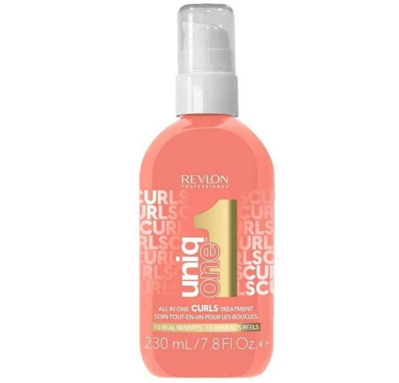Revlon Leave-in Pflege Revlon Uniq One All in One Hair Treatment Curls 230ml von Revlon