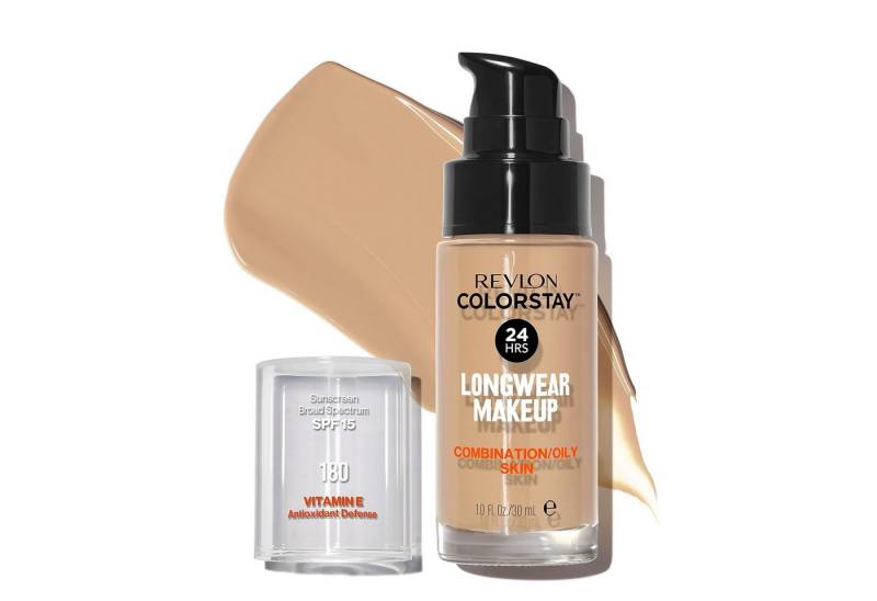 Revlon Make-up ColorStay Makeup Foundation Mischhaut SPF15#180 Sand Beige 30ml von Revlon