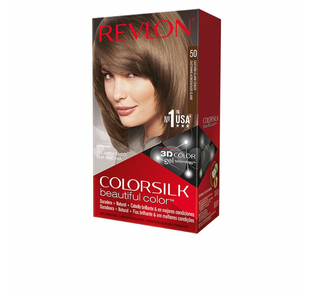 Revlon Mascara Colorsilk Ohne Ammoniak 50 Lihgt Ash Brown von Revlon