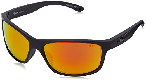 Revo Harness RE 4071 11 OG Polarisierte Rechteckige Sonnenbrille, Mattschwarz/Solarorange, 61 mm, Mattschwarz/Solarorange Revo Harness RE 4071 11 OG Polarisierte Rechteckige Sonnenbrille, Mattschwarz/Solarorange, 61 mm, Mattschwarz/Solarorange von Revo
