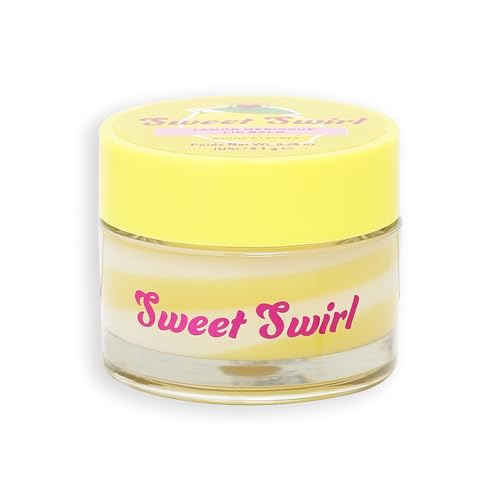 I Heart Revolution Sweet Swirl Lip Balm, Tief Hydratisierte Lippen Über Nacht mit Süßem Duft, Vegan & Tierversuchsfrei, Zitronen-Baiser von Revolution Beauty London
