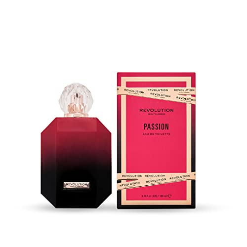 Makeup Revolution London Beauty, Passion EDT, Damen Parfum, 100ml von Revolution Beauty London