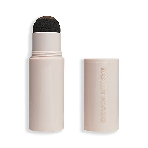 Revolution Beauty, Augenbrauenpulver Stempel & Schablonen-Set, Einfach zu bedienen, Medium Brown Revolution Beauty, Augenbrauenpulver Stempel & Schablonen-Set, Einfach zu bedienen, Medium Brown von Revolution Beauty London