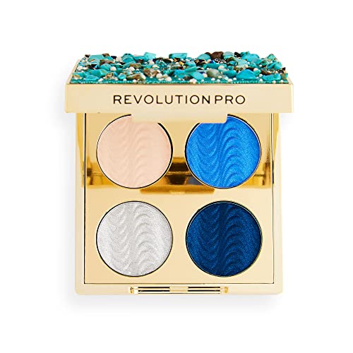 Revolution Pro, Ultimate, Eye Quad, Lidschattenpalette, Ocean Treasure, 4 Farbtöne, 3.2g Revolution Pro, Ultimate, Eye Quad, Lidschattenpalette, Ocean Treasure, 4 Farbtöne, 3.2g von Revolution Beauty London