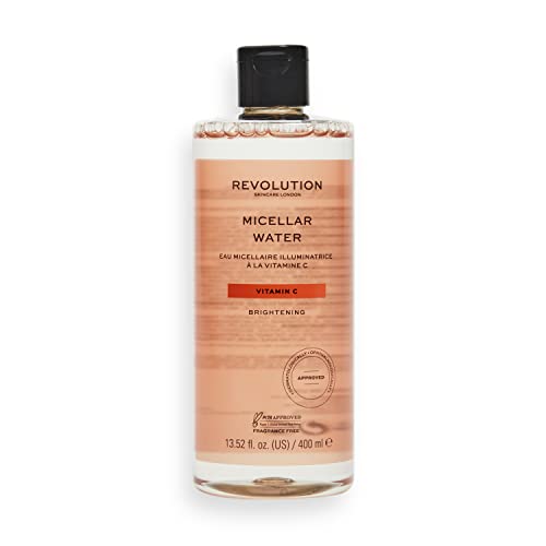 Revolution Skincare London, Vitamin C Brightening Micellar Water, Makeup Remover, 400ml von Revolution Skincare London