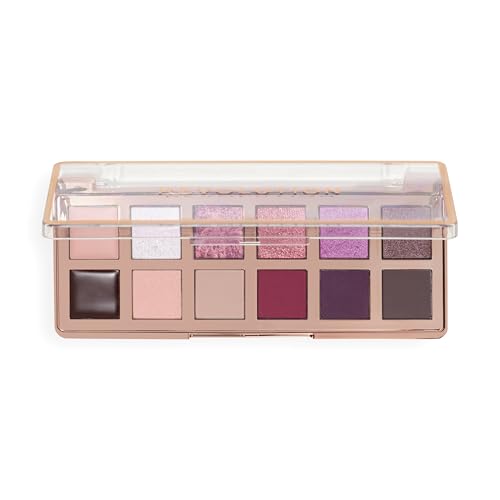 Revolution The Cherry Icon Rich Berry Palette – Lidschattenpalette Rich Berry, 12 hochpigmentierte Farben, vegan & tierversuchsfrei Revolution The Cherry Icon Rich Berry Palette – Lidschattenpalette Rich Berry, 12 hochpigmentierte Farben, vegan & tierversuchsfrei von Revolution Beauty London