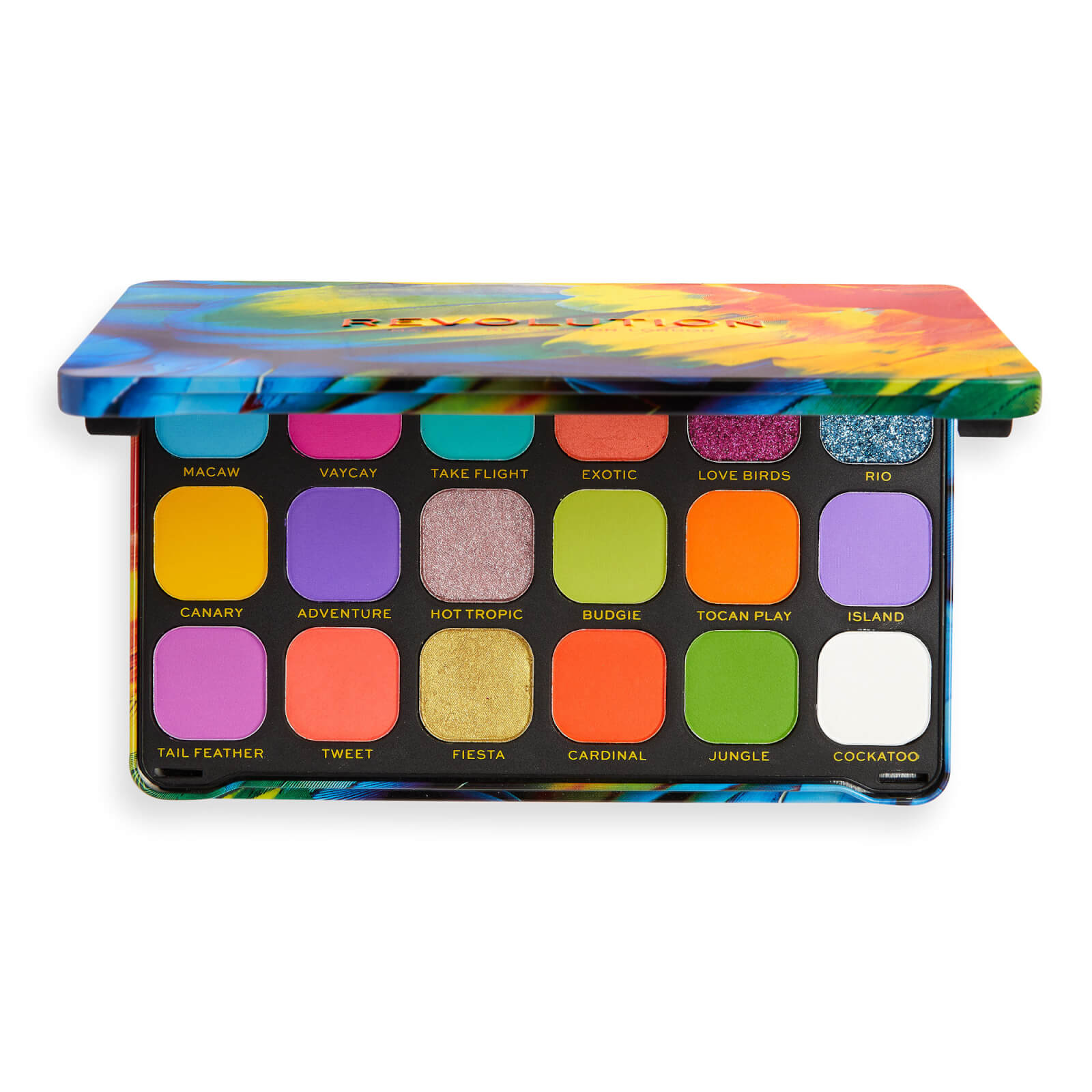 Makeup Revolution Forever Flawless Bird of Paradise Eyeshadow Palette von Makeup Revolution