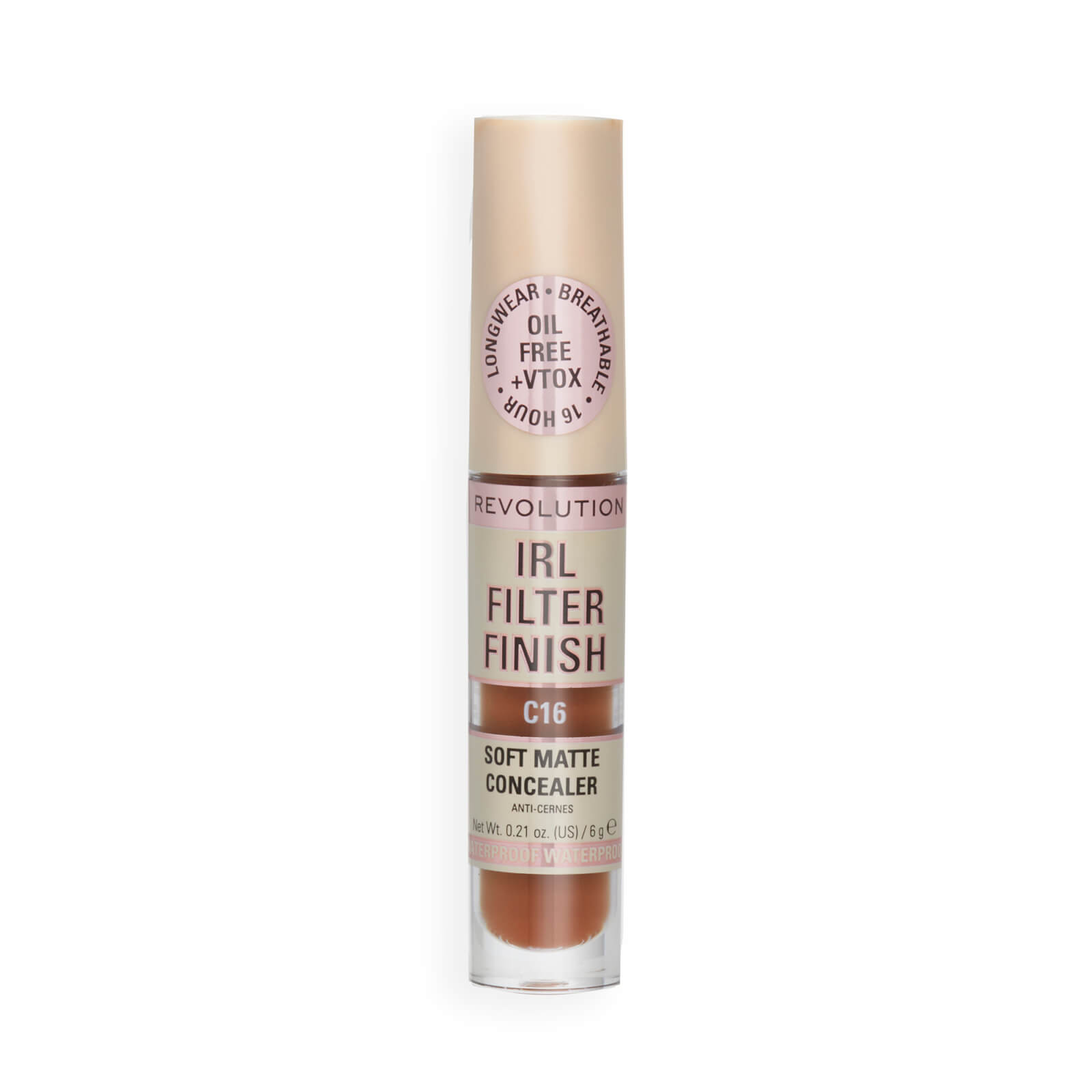 Makeup Revolution IRL Filter Finish Concealer 6 g (Verschiedene Farbtöne) - C16 Makeup Revolution IRL Filter Finish Concealer 6 g (Verschiedene Farbtöne) - C16 von Makeup Revolution