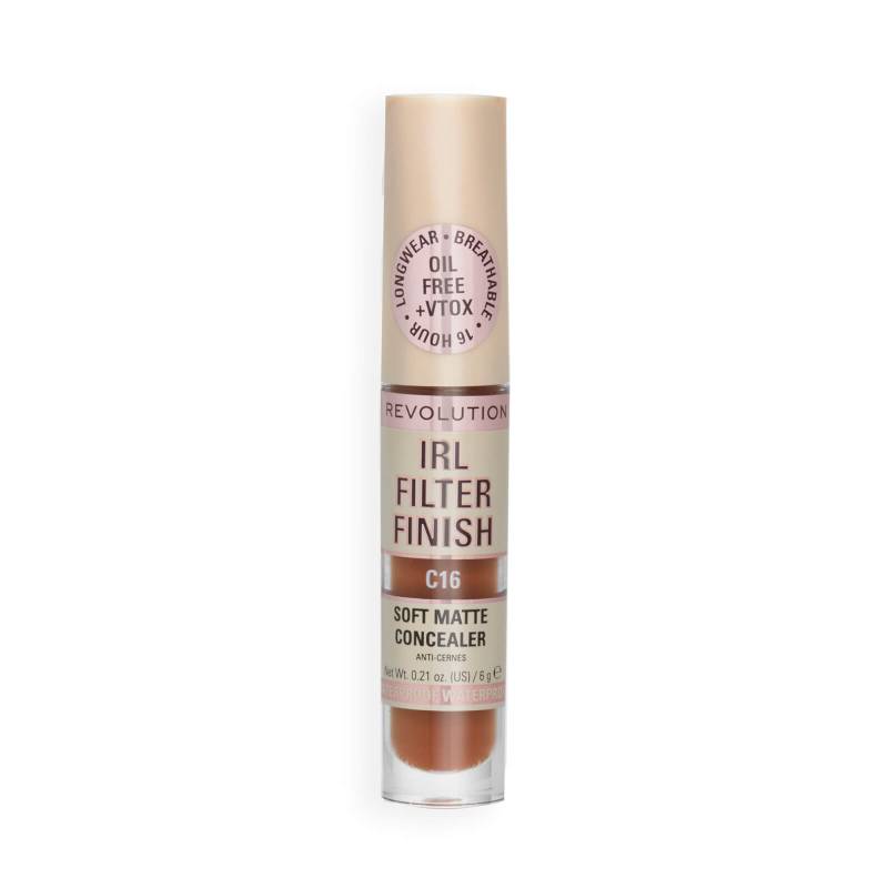 Makeup Revolution IRL Filter Finish Concealer 6 g (Verschiedene Farbtöne) - C16 von Makeup Revolution