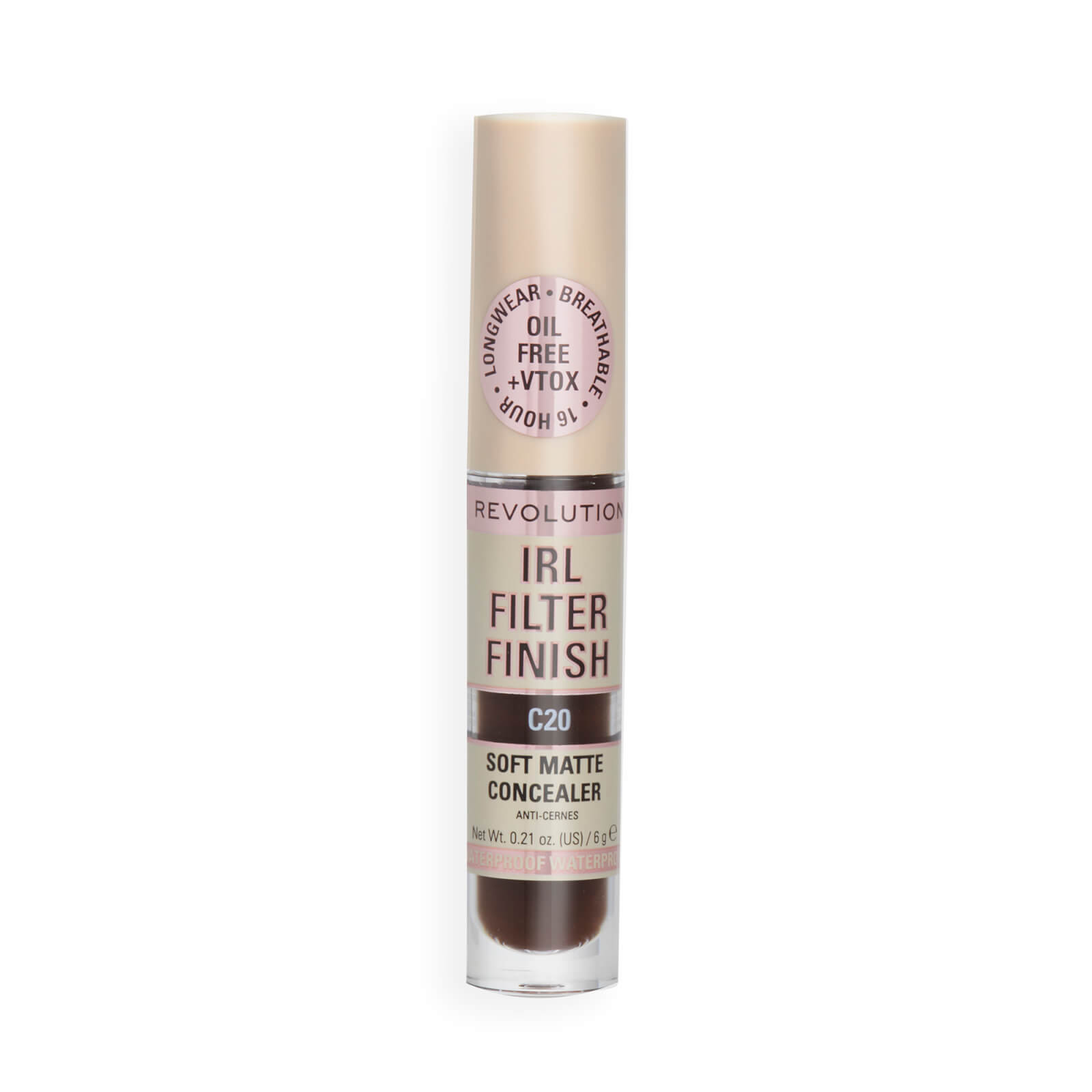 Makeup Revolution IRL Filter Finish Concealer 6 g (Verschiedene Farbtöne) - C20 Makeup Revolution IRL Filter Finish Concealer 6 g (Verschiedene Farbtöne) - C20 von Makeup Revolution