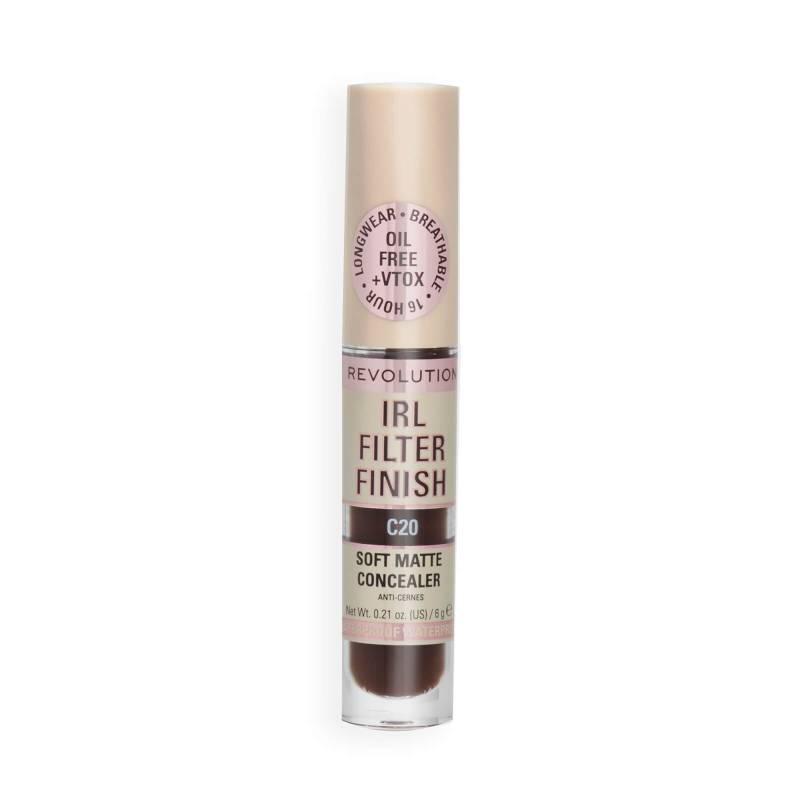 Makeup Revolution IRL Filter Finish Concealer 6 g (Verschiedene Farbtöne) - C20 von Makeup Revolution