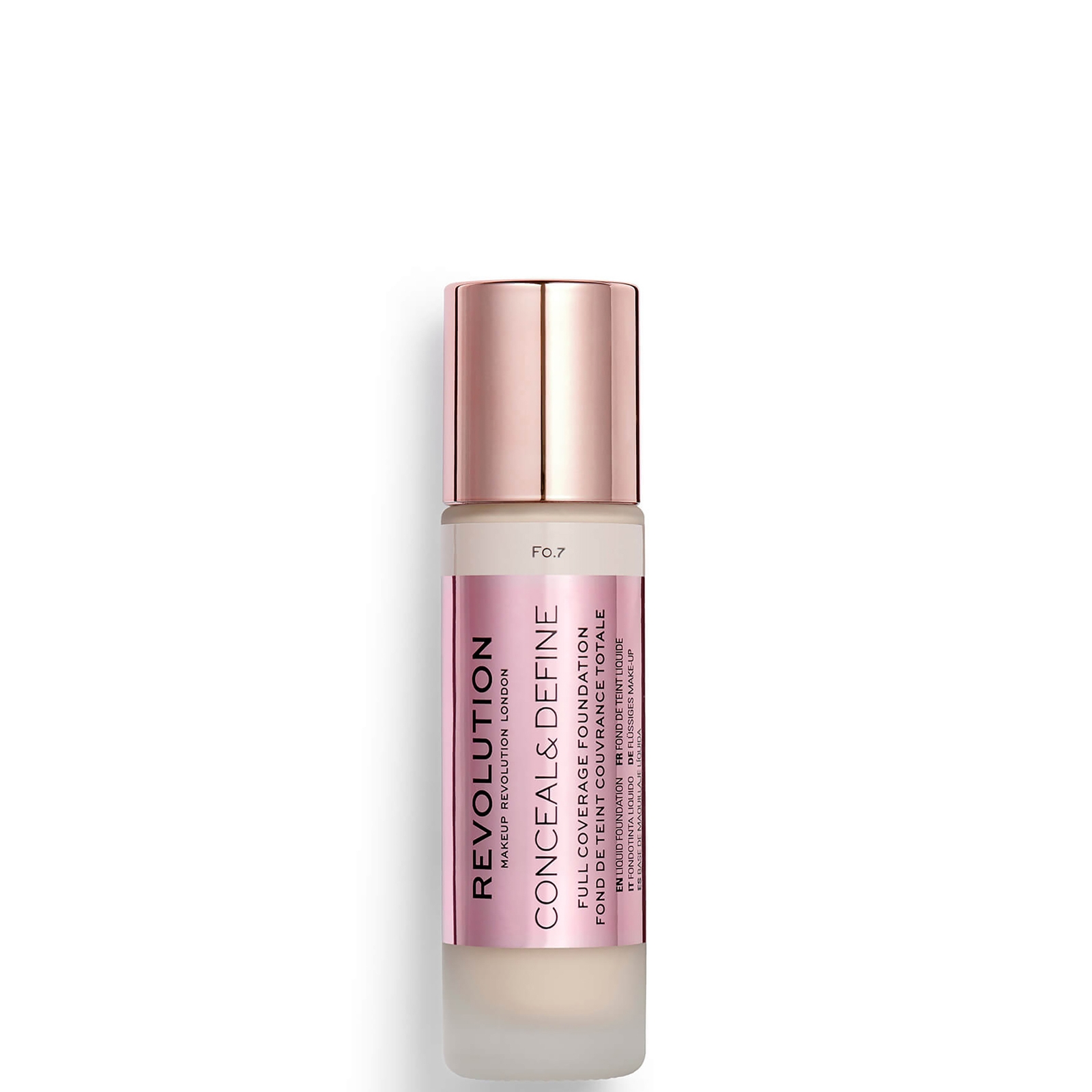 Makeup Revolution Conceal & Define Foundation (Verschiedene Farbtöne) - F0.7 von Makeup Revolution