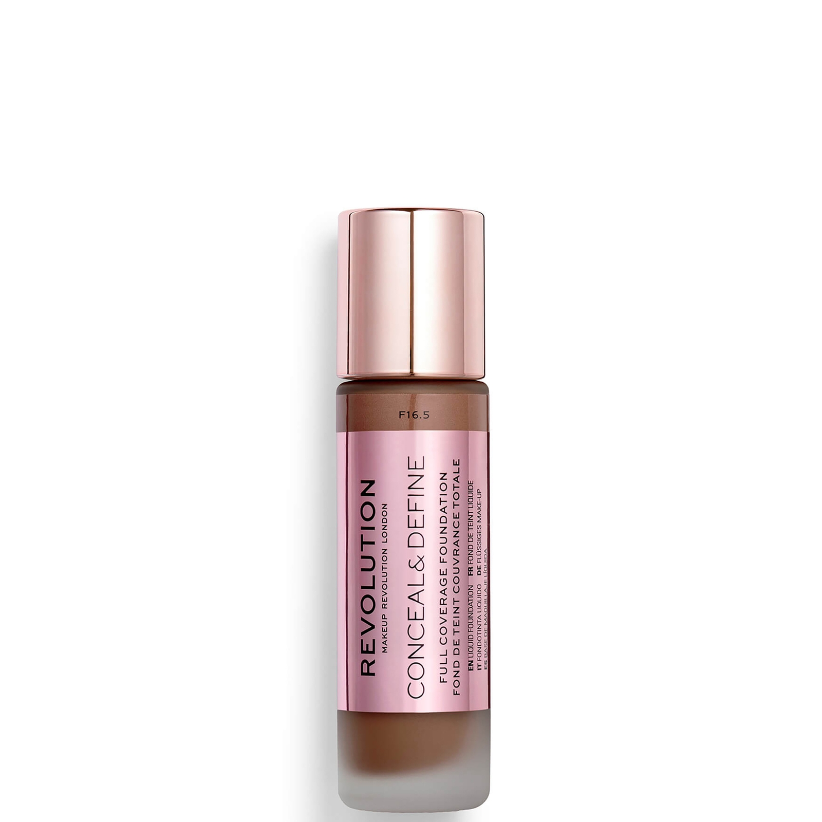 Makeup Revolution Conceal & Define Foundation (Verschiedene Farbtöne) - F16.5 von Makeup Revolution