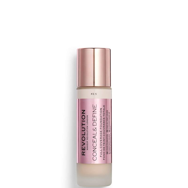 Makeup Revolution Conceal & Define Foundation (Verschiedene Farbtöne) - F2.5 von Makeup Revolution