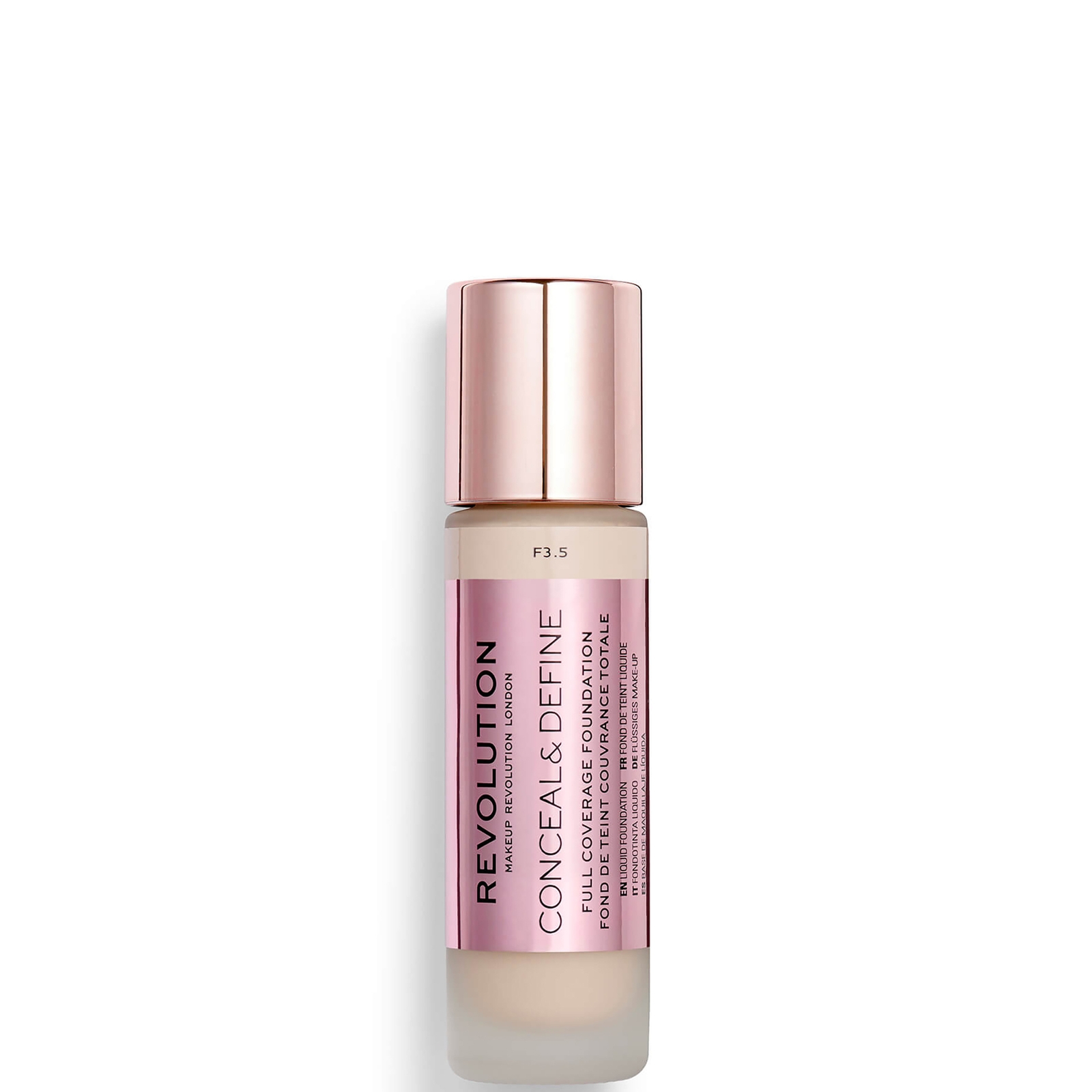 Makeup Revolution Conceal & Define Foundation (Verschiedene Farbtöne) - F3.5 von Makeup Revolution
