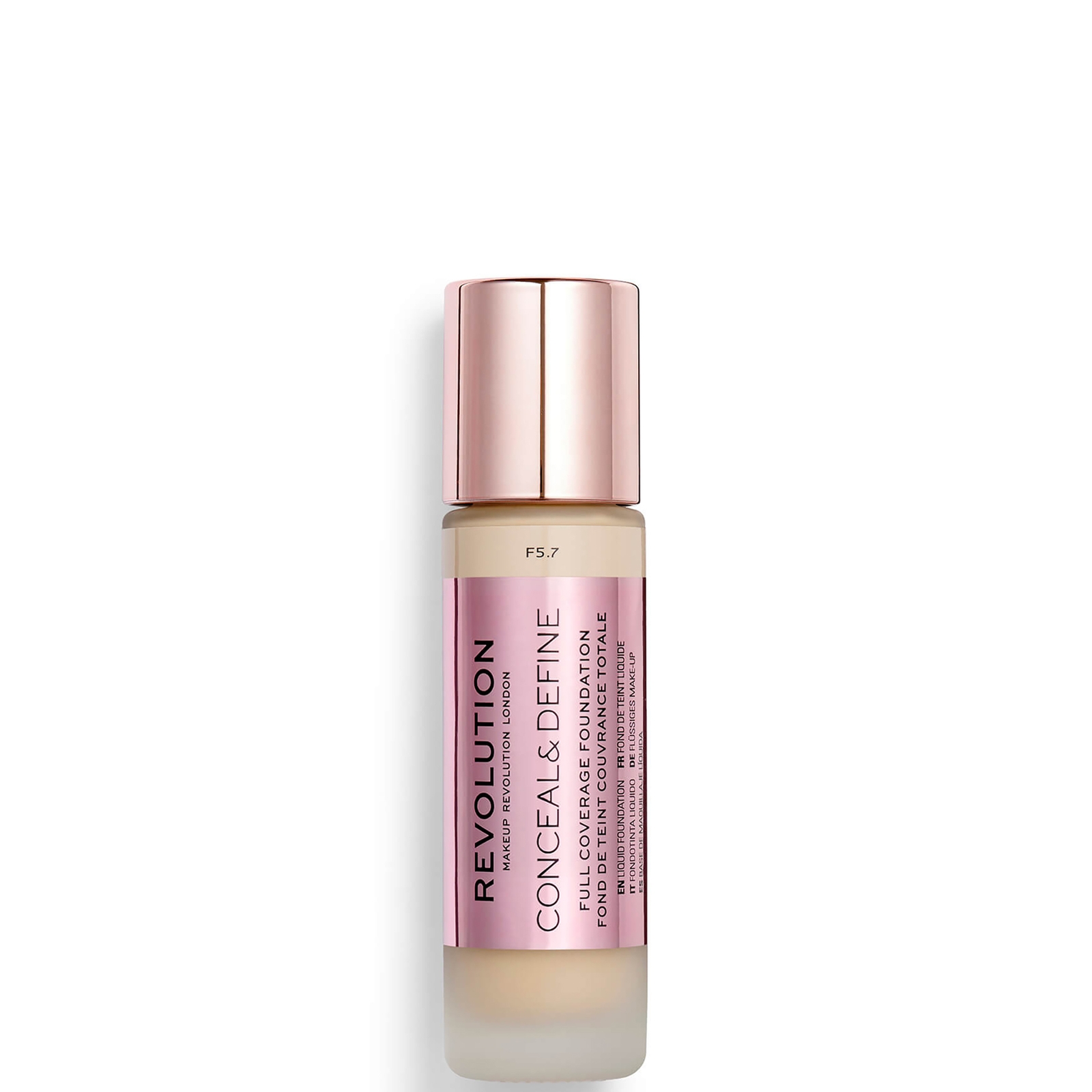 Makeup Revolution Conceal & Define Foundation (Verschiedene Farbtöne) - F5.7 von Makeup Revolution