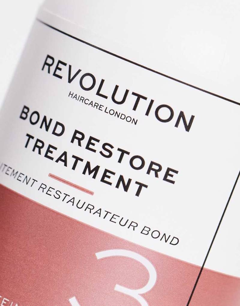 Revolution - Haircare Plex 3 Bond Restore Treatment - Regenerierende Haarbehandlung 100 ml-Keine Farbe von Revolution Hair