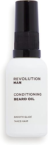 Revolution Man, Pflegendes Bartöl, Nicht fettende Formel, Glättendes, weiches & seidiges Finish, 30ml von Revolution Man