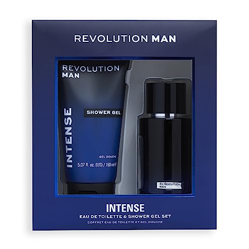 Revolution Man Intense Eau De Toilette & Duschgel Set - 100ml Intense Eau De Toilette & 150ml Intense Duschgel inklusive von Revolution Man