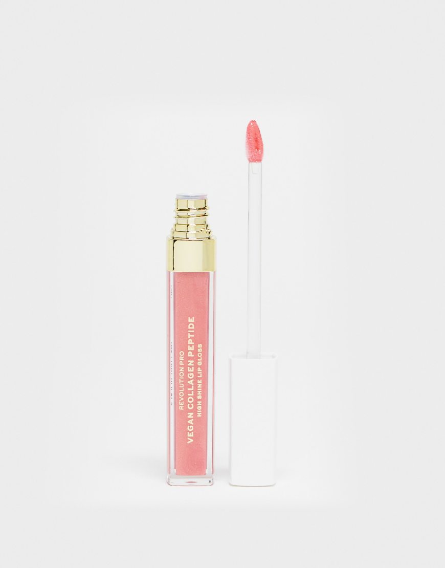 Revolution Pro - Collagen Peptide - Hochglänzender Lipgloss - Bombshell-Rosa von Revolution Pro