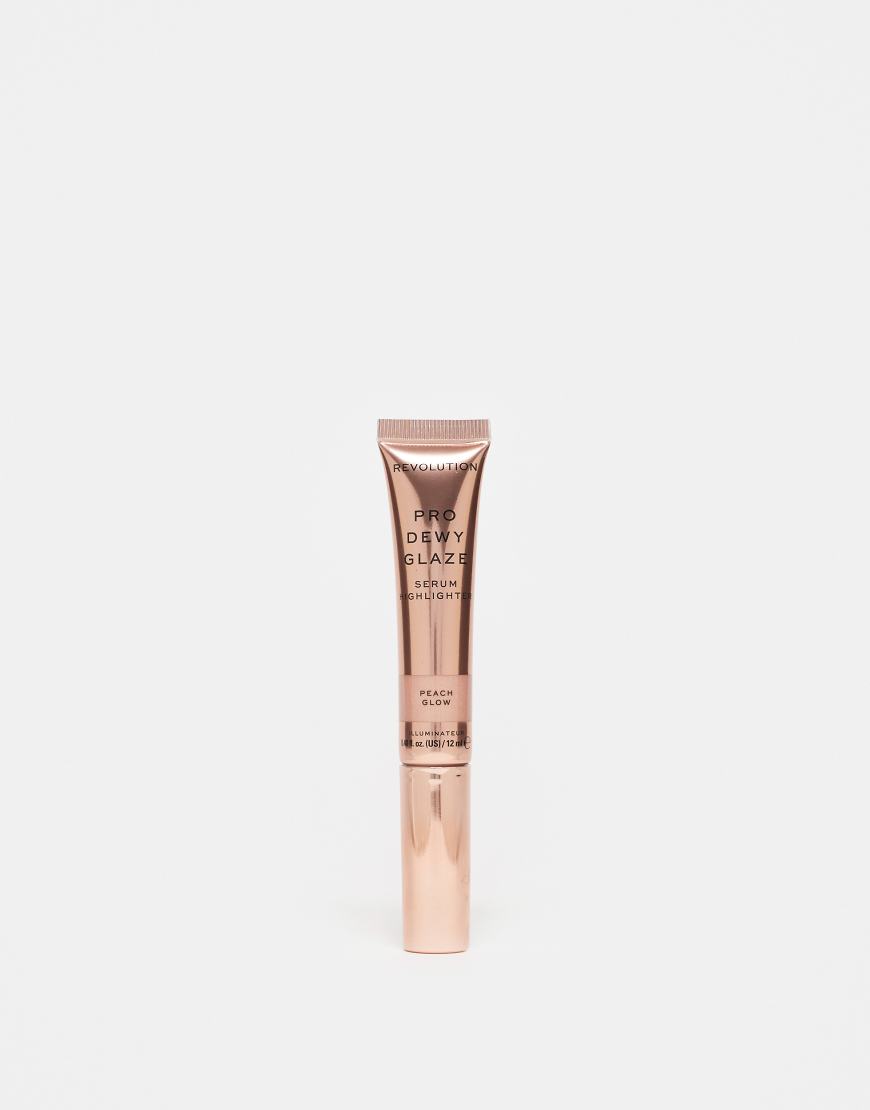 Revolution Pro - Dewy Glaze - Serum-Highlighter-Stift - Peach Glow-Orange von Revolution Pro