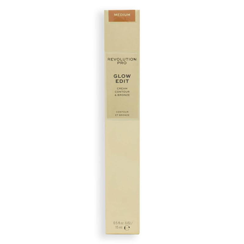 Revolution Pro Glow Edit Cream Contour and Bronze 15ml (Various Shades) - Medium von Revolution Pro