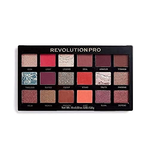 MakeUp Revolution Pro Regeneration Legendäre LidschattenPalette, Mehrfarbig, 1 g von Makeup Revolution