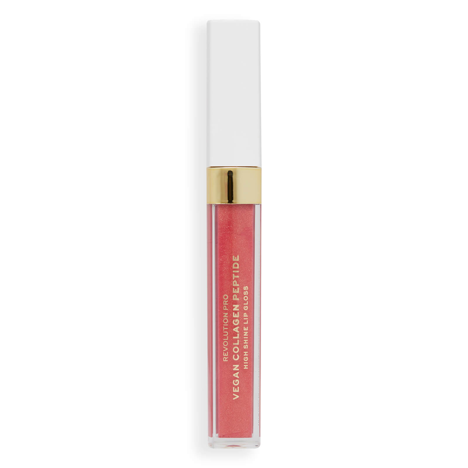 Revolution Pro Vegan Collagen Peptide High Shine Lip Gloss 4ml (Various Shades) - Bombshell von Revolution Pro