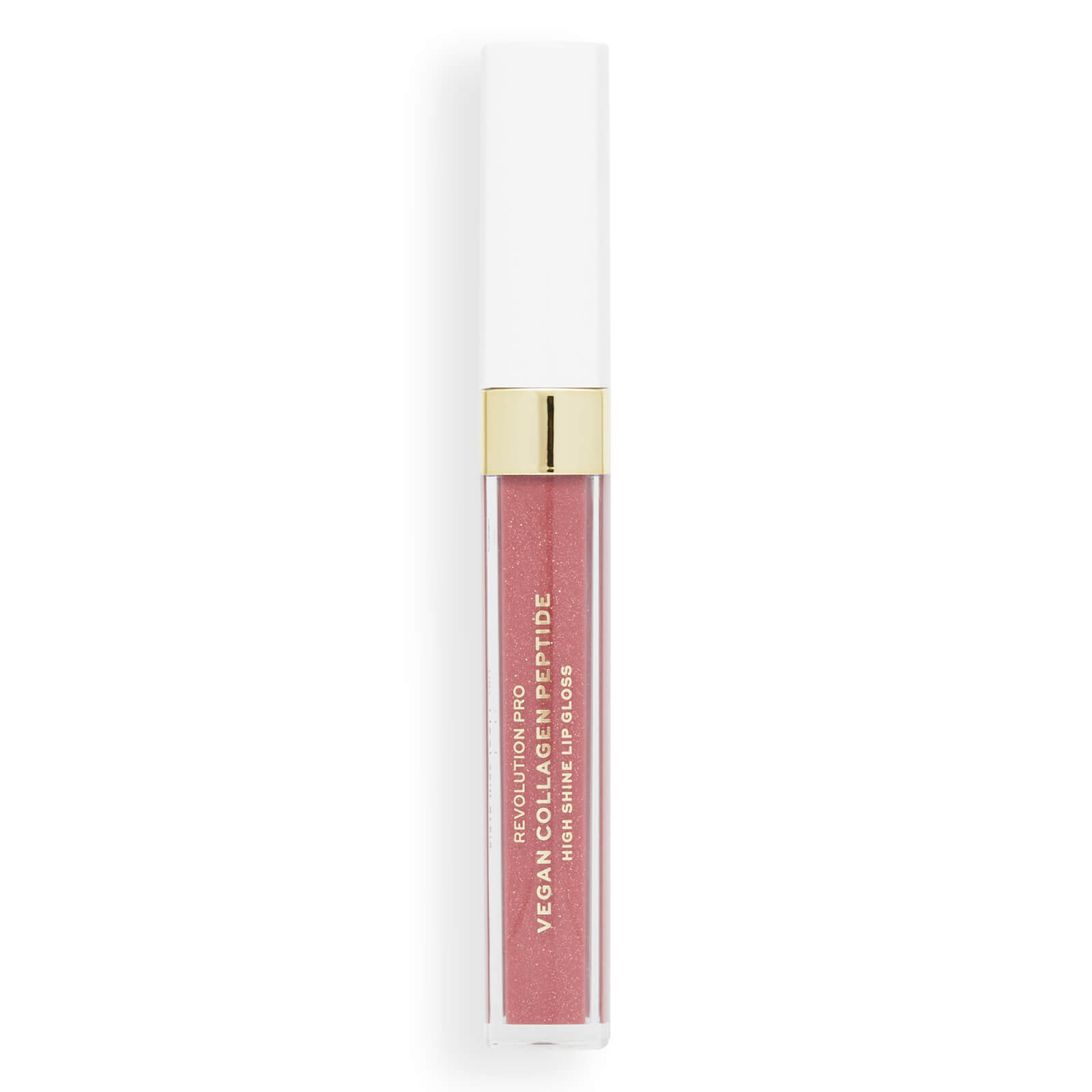 Revolution Pro Vegan Collagen Peptide High Shine Lip Gloss 4ml (Various Shades) - Stripped von Revolution Pro