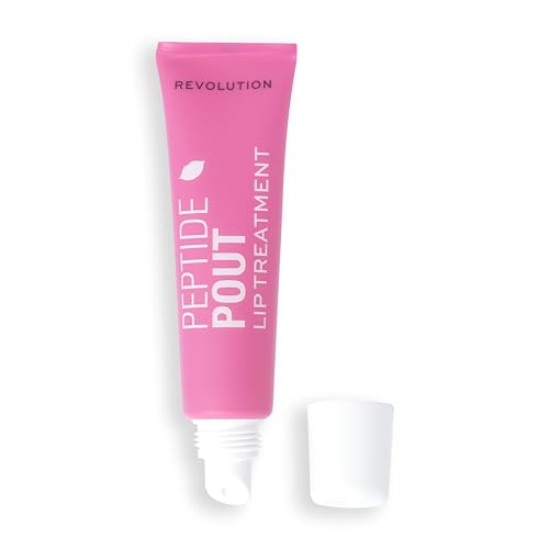 Revolution Skincare, Peptide Pout Plumping Lip Balm, aufpolsternde & pflegende Formel für voller aussehende Lippen, 15ml von Revolution Skincare London