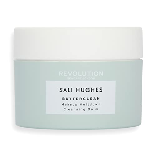 Revolution Skincare London X Sali Hughes, Butterclean Makeup Melting Cleansing Balm, Face Cleanser, 80g von Revolution Skincare London