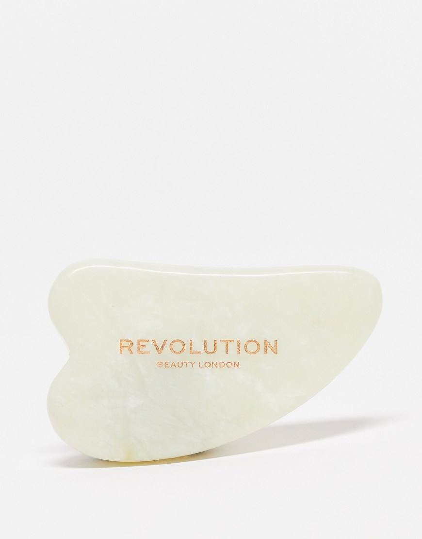 Revolution Skincare - Green Jade Gua Sha - Massagestein-Keine Farbe Revolution Skincare - Green Jade Gua Sha - Massagestein-Keine Farbe von Revolution Skincare