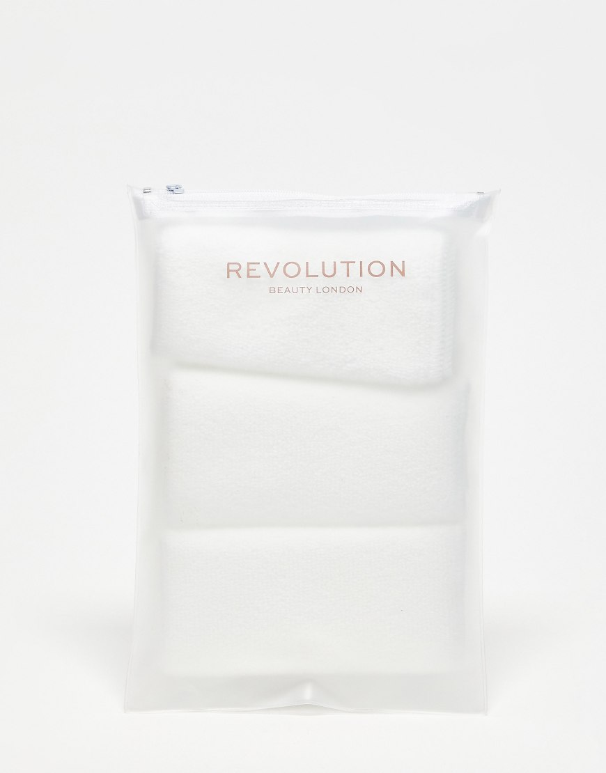 Revolution Skincare - Wiederverwendbare Mikrofaser-Reinigungstücher-Keine Farbe Revolution Skincare - Wiederverwendbare Mikrofaser-Reinigungstücher-Keine Farbe von Revolution Skincare