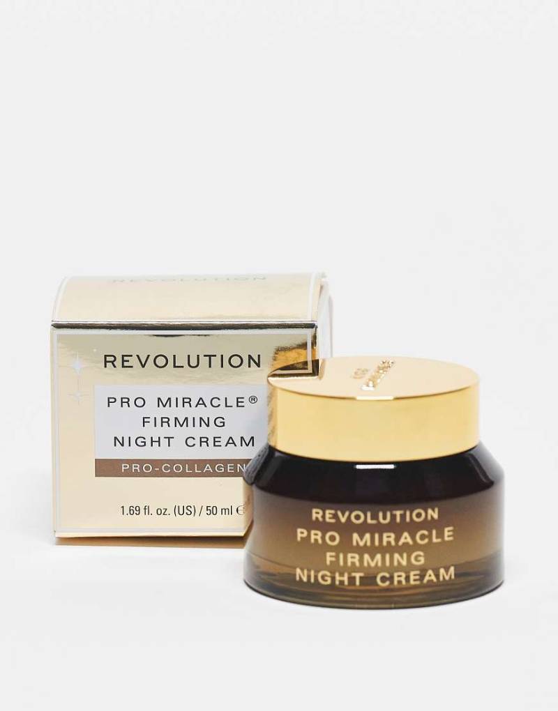 Revolution Pro - Miracle Firming Night Cream - Straffende Nachtcreme - 50 ml-Keine Farbe von Revolution Skincare