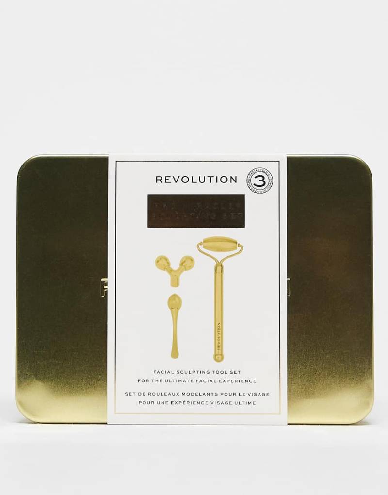 Revolution Pro - Miracle Sculpting - Gesichtsmassage-Roller-Set-Keine Farbe von Revolution Skincare