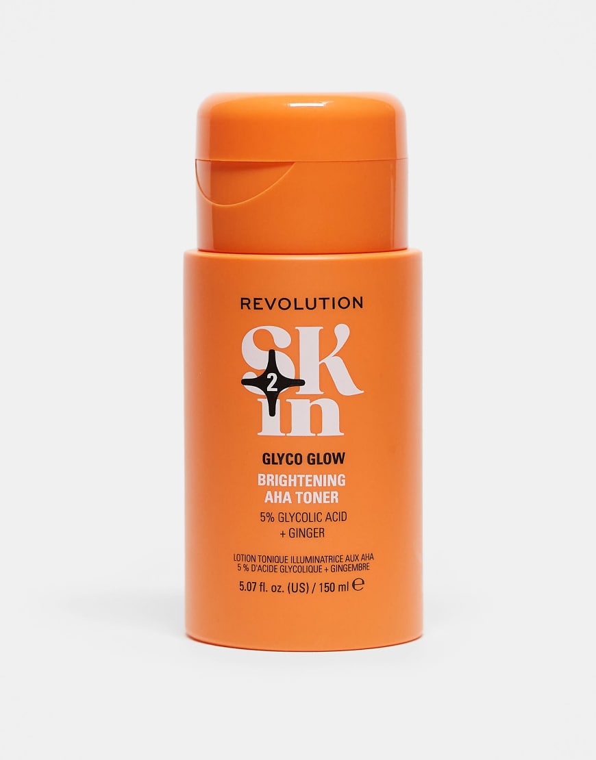 Revolution Skin - Glyco Glow - Aufhellender Toner mit natürlichen Fruchtsäuren sowie 5% Glykolsäure und Ingwer: 150 ml-Keine Farbe Revolution Skin - Glyco Glow - Aufhellender Toner mit natürlichen Fruchtsäuren sowie 5% Glykolsäure und Ingwer: 150 ml-Keine Farbe von Revolution Skincare
