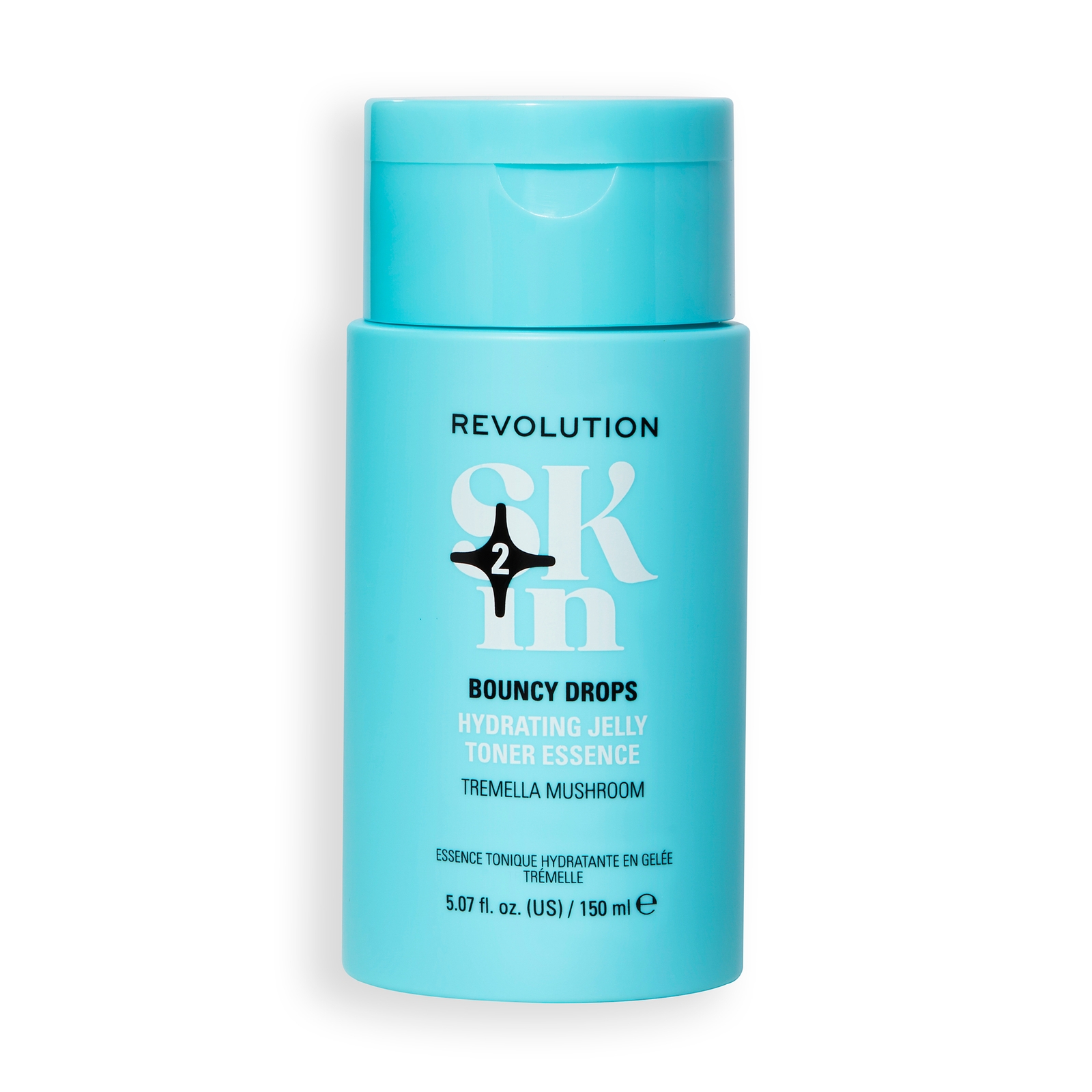 Revolution Skin Bouncy Drops Tremella Mushroom Hydrating Jelly Toner Essence 150ml von Revolution Skincare