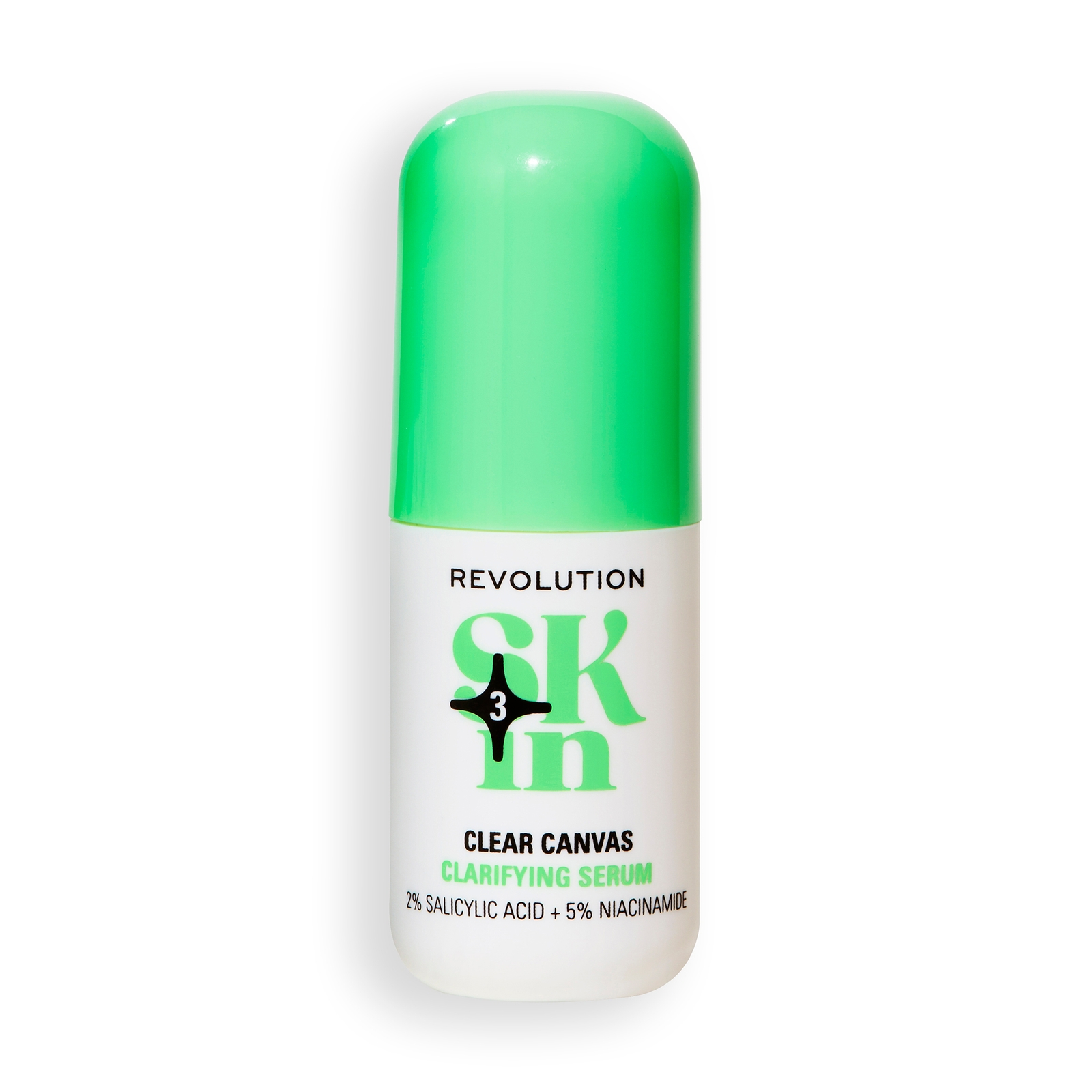 Revolution Skin Clear Canvas 5% Niacinamide & 2% Salicylic Acid Clarifying Serum 30ml von Revolution Skincare